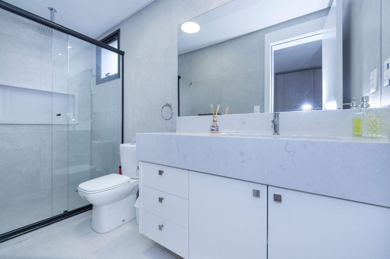 Adra 106 - Apartamento No Centro De Bombinhas - Rooftop Com Piscina E Academia - A Poucos Metros Da Praia - Dış mekan fotoğraf