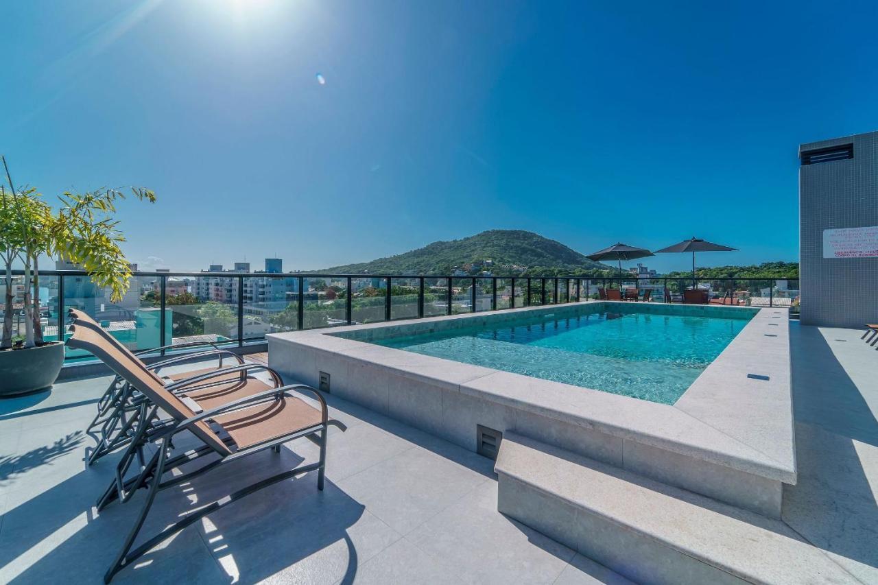 Adra 106 - Apartamento No Centro De Bombinhas - Rooftop Com Piscina E Academia - A Poucos Metros Da Praia - Dış mekan fotoğraf