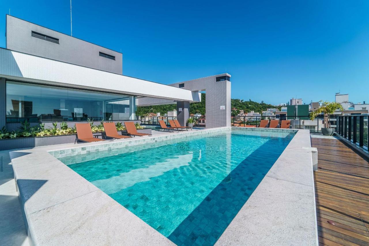 Adra 106 - Apartamento No Centro De Bombinhas - Rooftop Com Piscina E Academia - A Poucos Metros Da Praia - Dış mekan fotoğraf