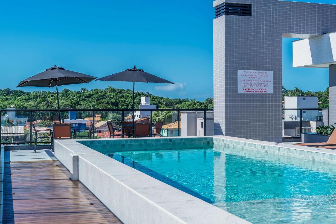 Adra 106 - Apartamento No Centro De Bombinhas - Rooftop Com Piscina E Academia - A Poucos Metros Da Praia - Dış mekan fotoğraf